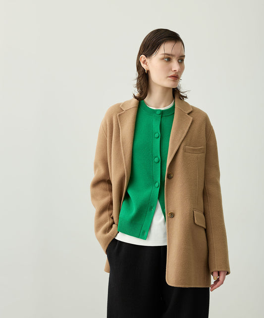 [購入]ウールメルトンリバージャケット