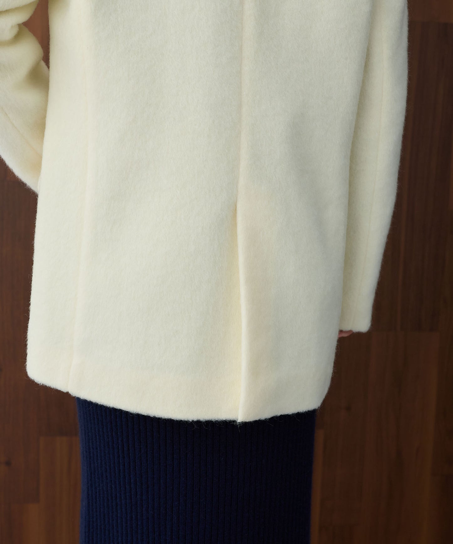 [購入]シャギージャケットコート