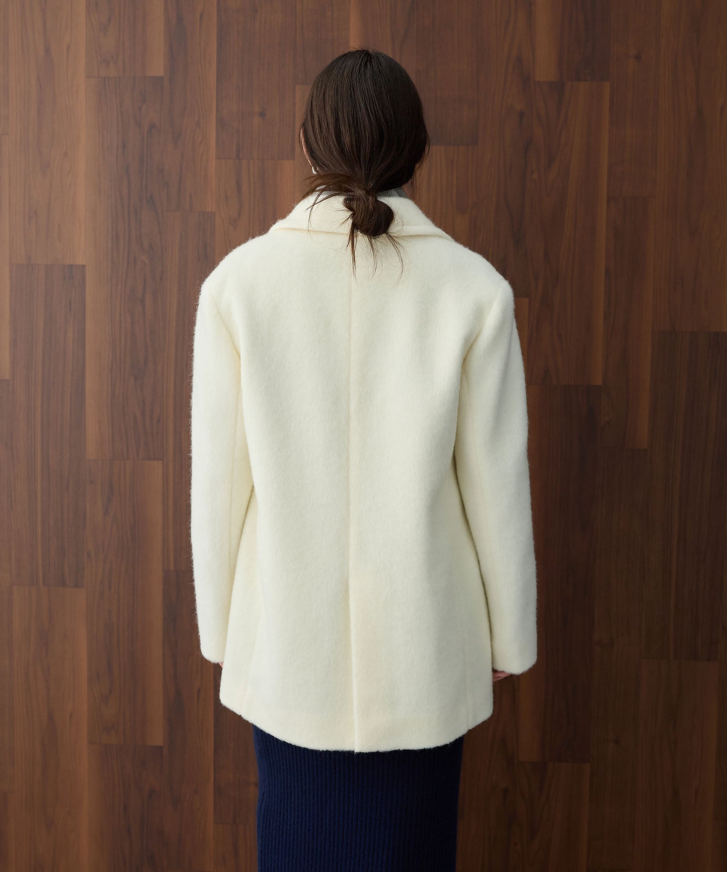 [購入]シャギージャケットコート