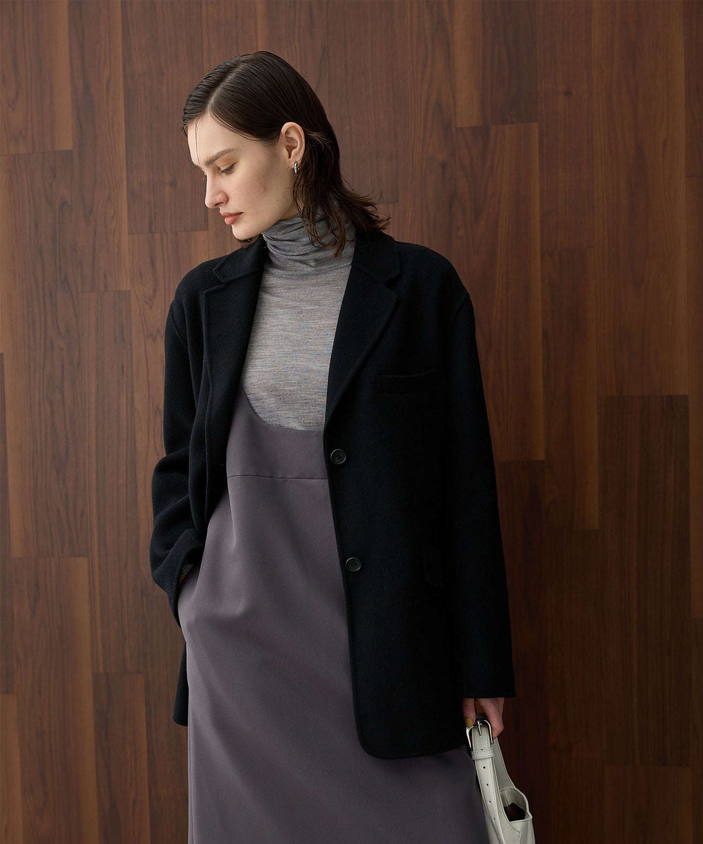 [購入]ウールメルトンリバージャケット