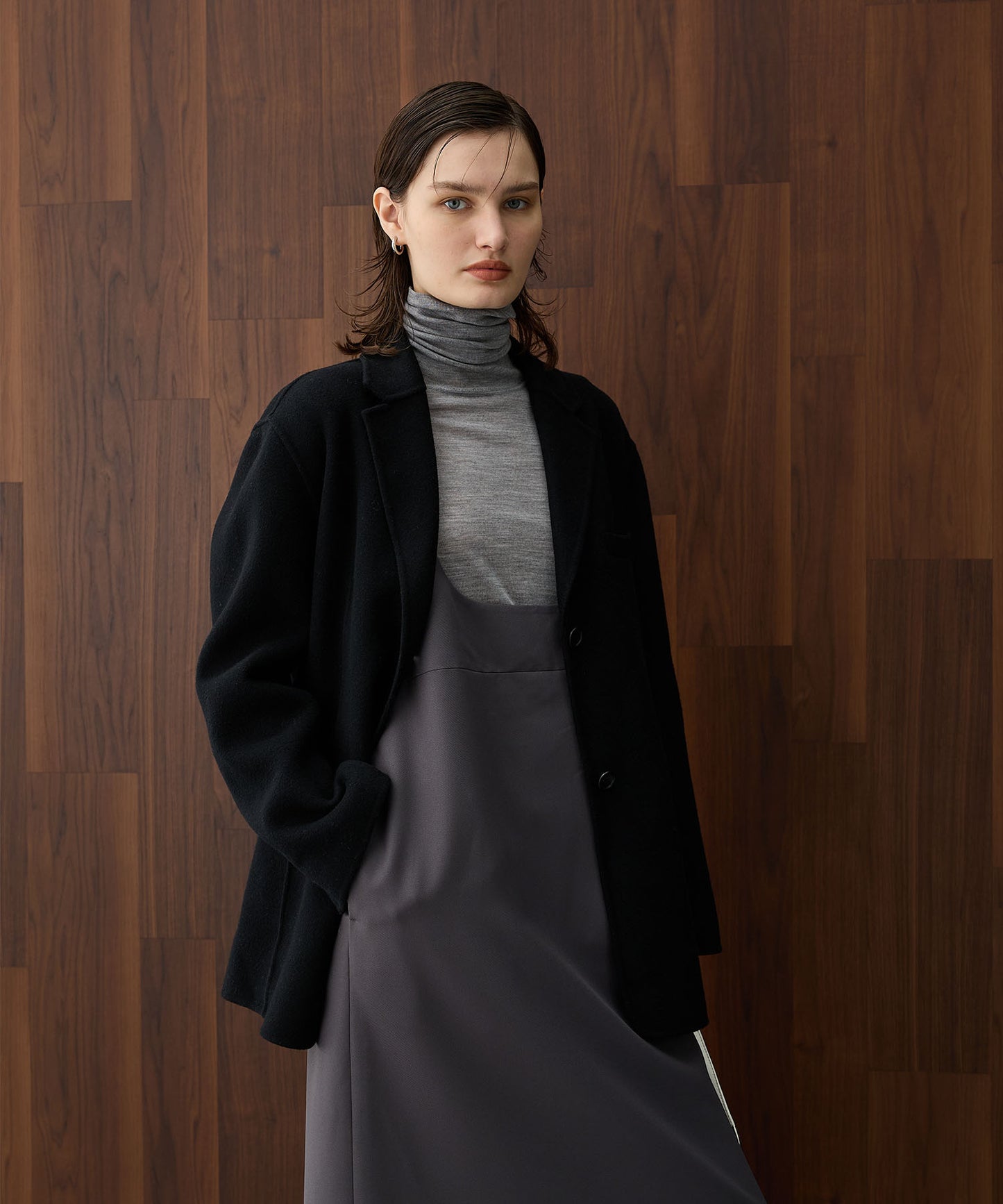 [購入]ウールメルトンリバージャケット