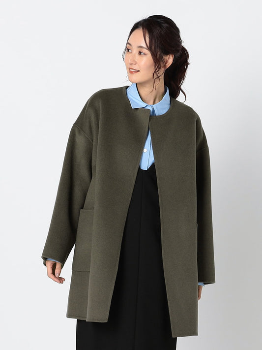 【 seadrake 】ウール両面ショートビーバー