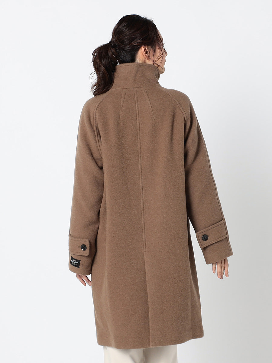 [購入]PECOLAMBウールカシミヤスタンドカラーコート