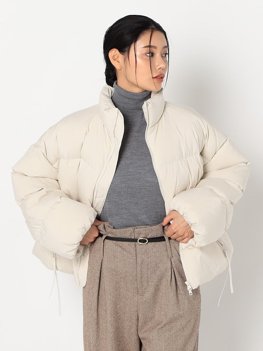 【 uncrave 】プルーフ ダウン ショート ブルゾン