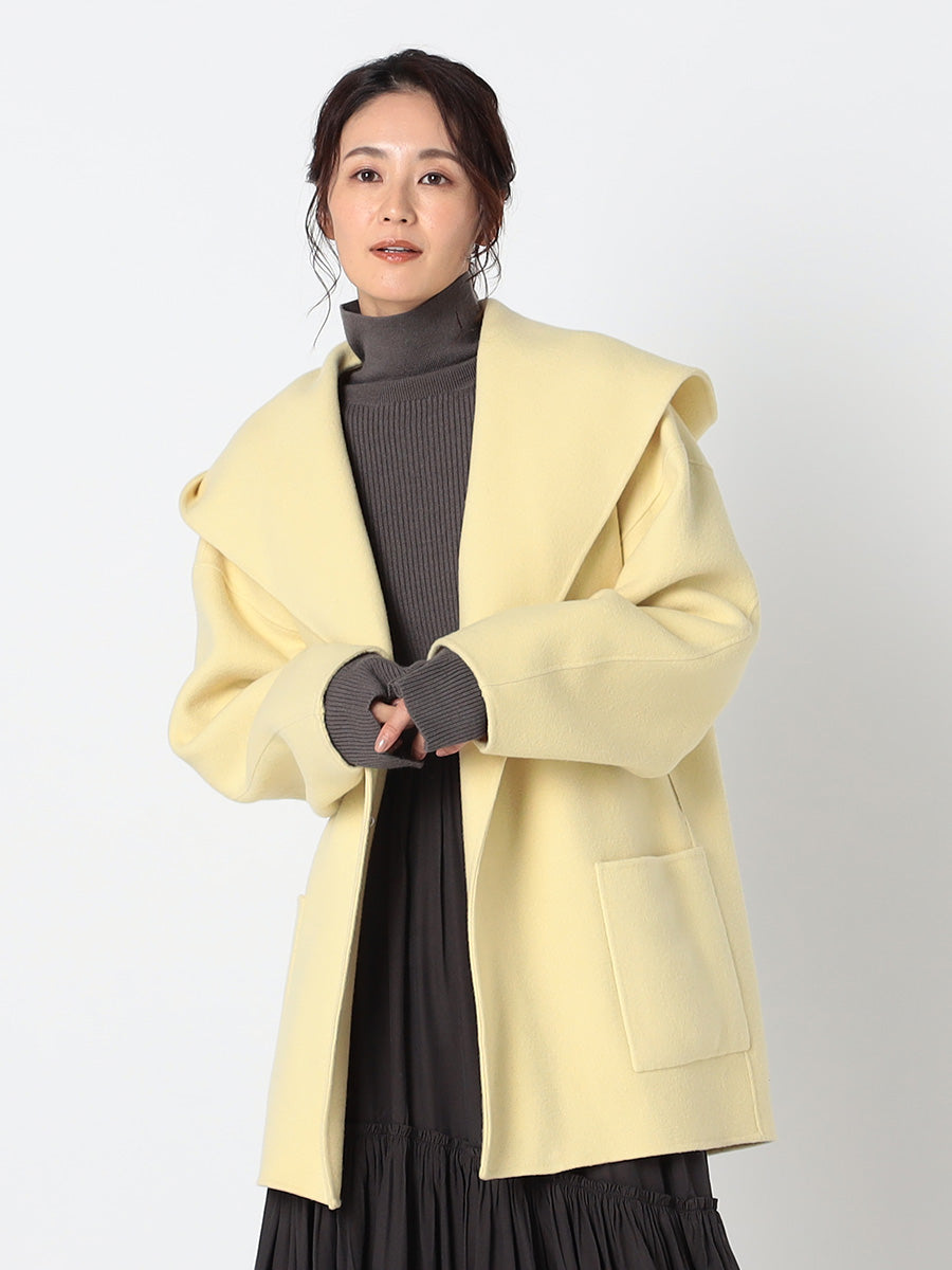 [購入]アンチマイクロバイアル リバー フーデット ショートコート