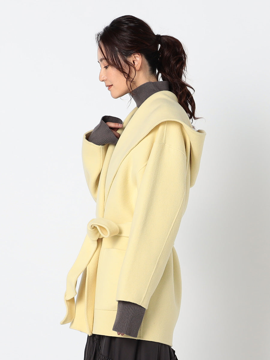 [購入]アンチマイクロバイアル リバー フーデット ショートコート