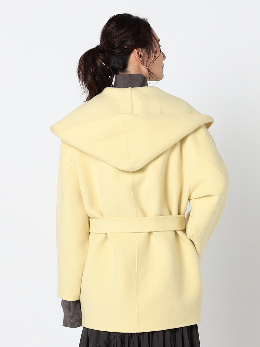 [購入]アンチマイクロバイアル リバー フーデット ショートコート