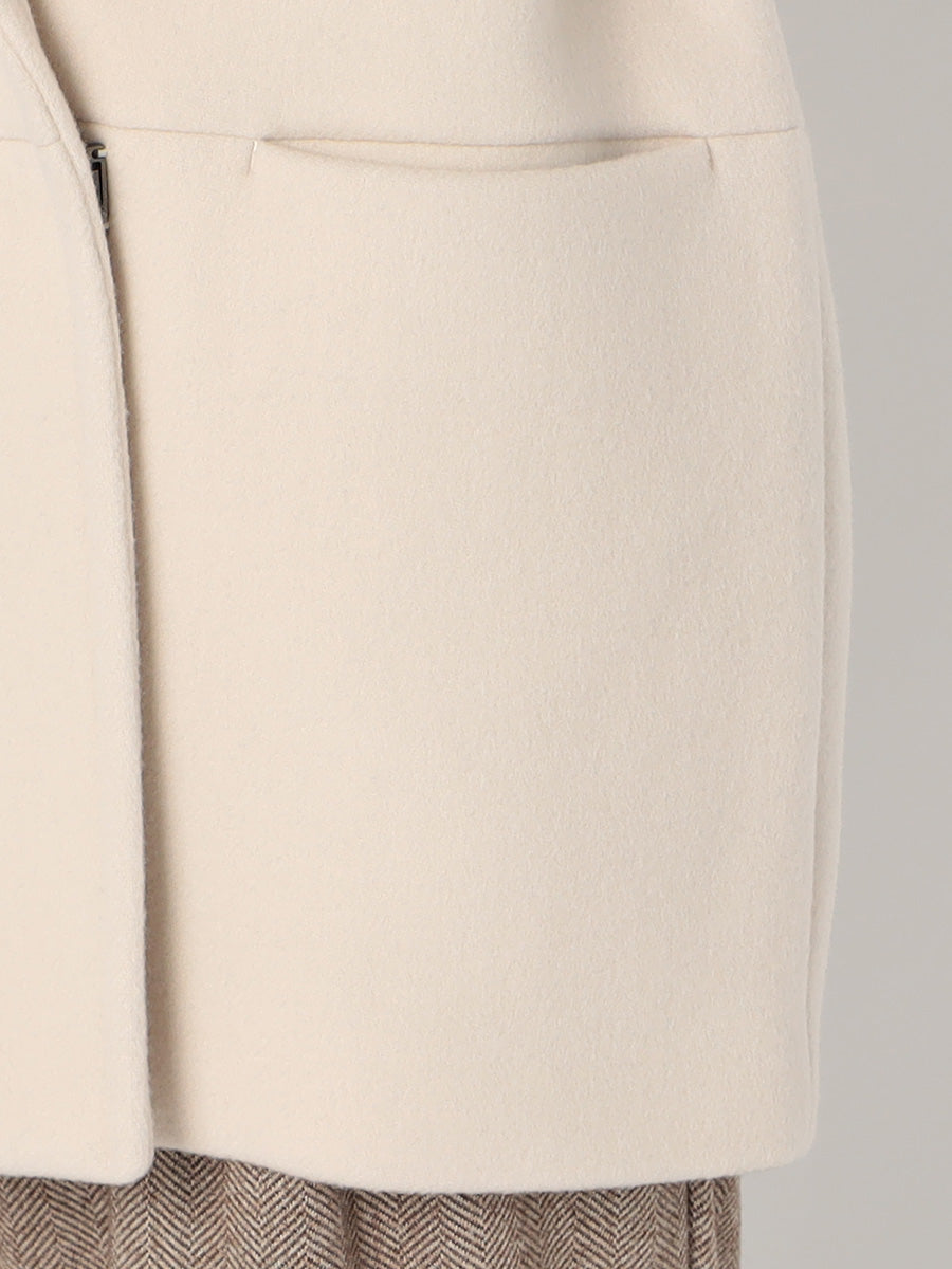 [購入]【撥水】プルーフメルトン ビッグカラー コート