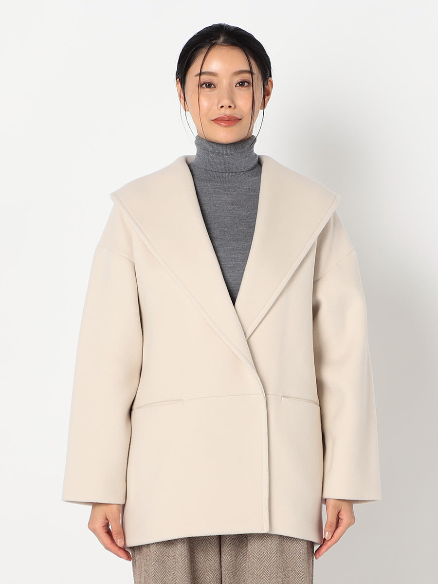 [購入]【撥水】プルーフメルトン ビッグカラー コート