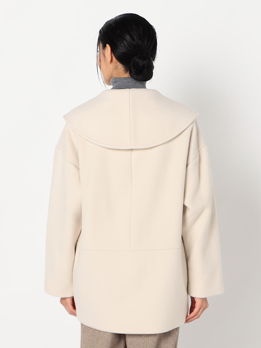 [購入]【撥水】プルーフメルトン ビッグカラー コート