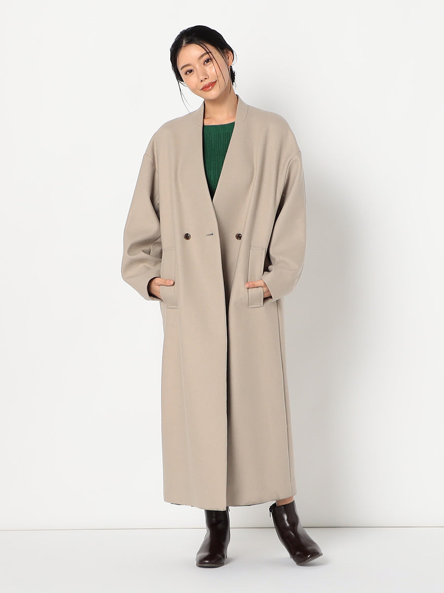 [購入]ウールボンディングロングコート