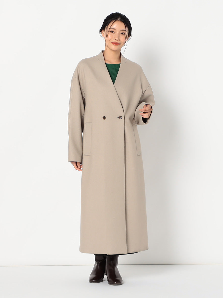 [購入]ウールボンディングロングコート