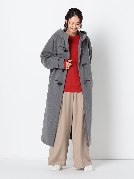 【 uncrave 】プルーフメルトン ダッフルコート