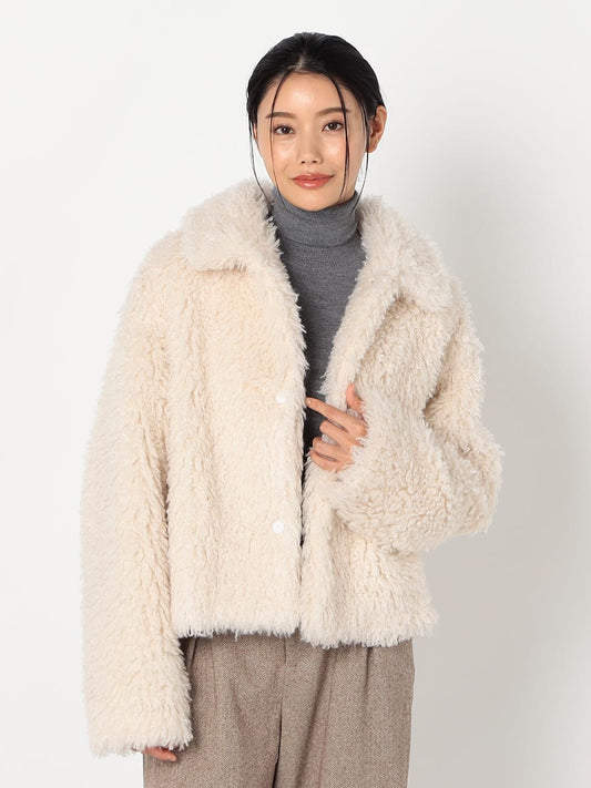 【 NAVE 】ニードルボア クロップド ジャケット