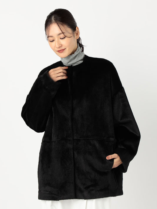 [購入]エコファーハーフコート