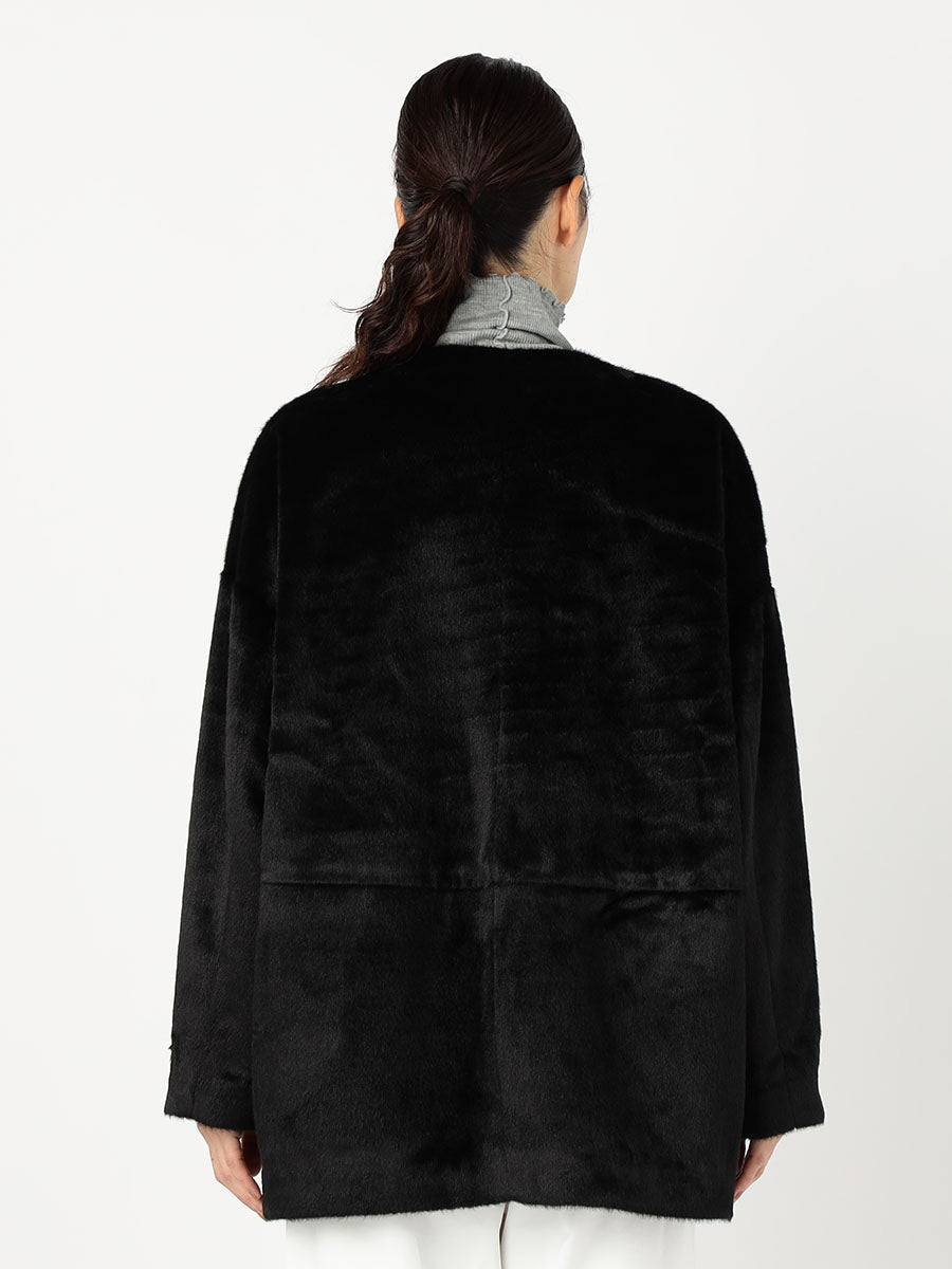 [購入]エコファーハーフコート