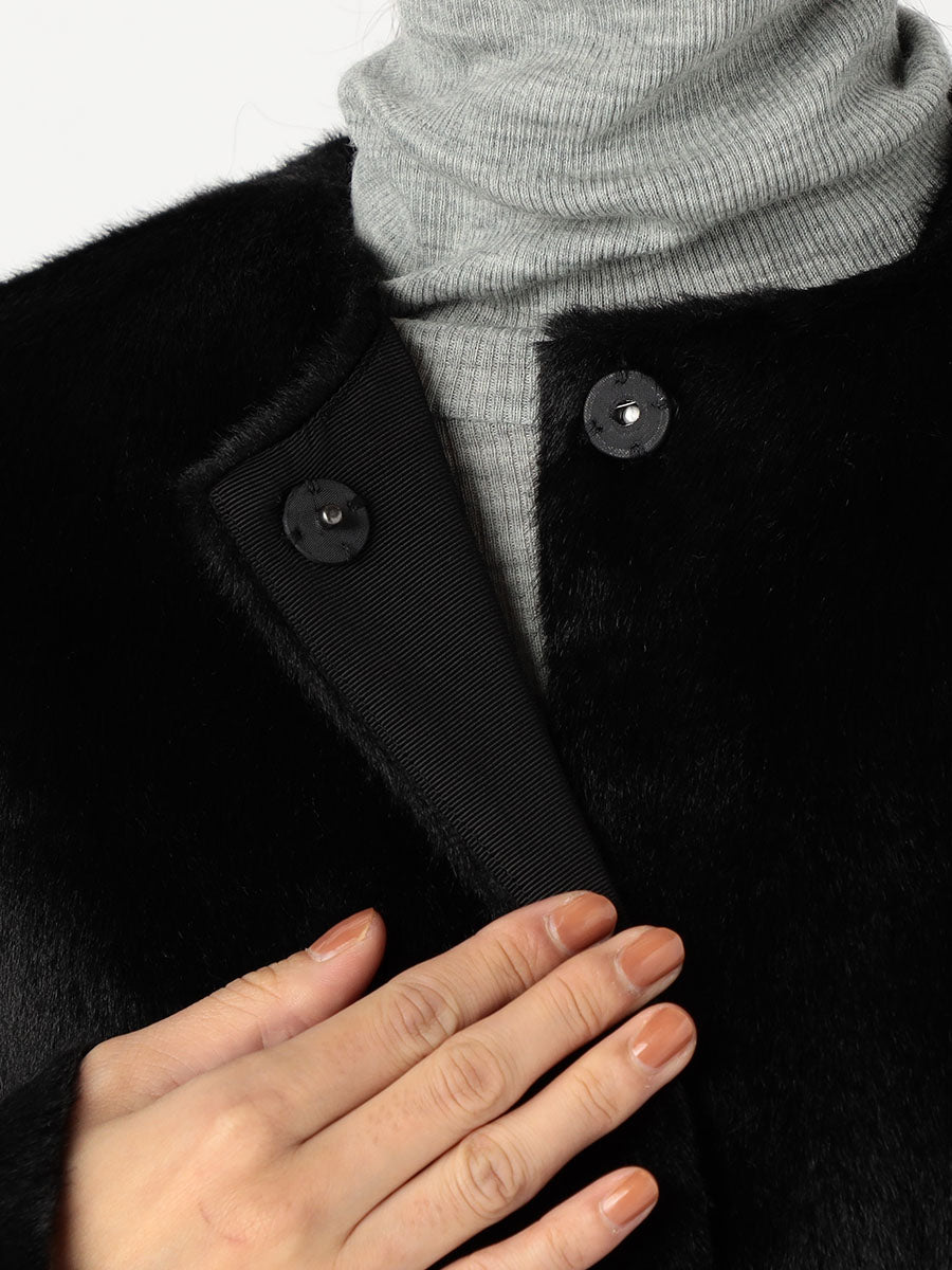 [購入]エコファーハーフコート