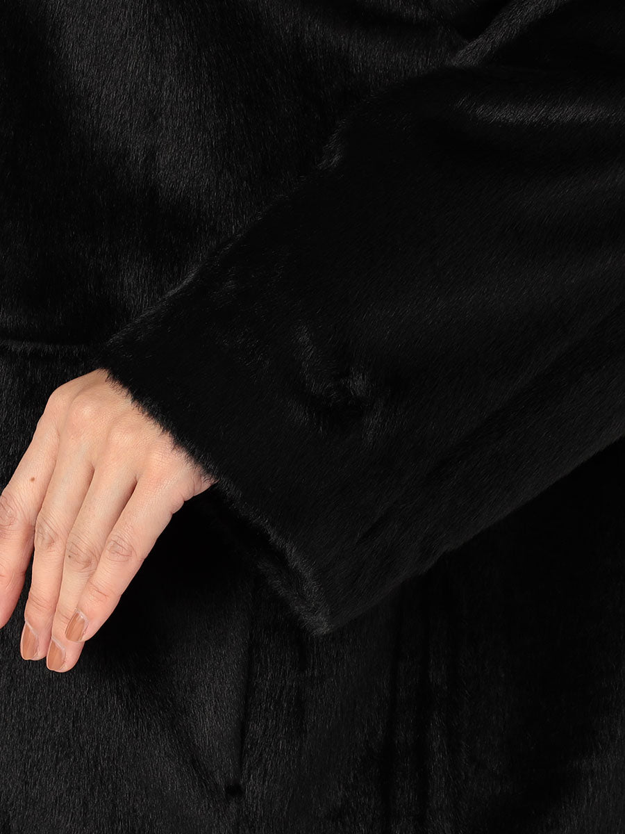 [購入]エコファーハーフコート