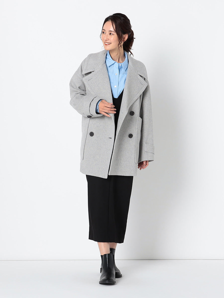 [購入]Super100ウールコートBeaver