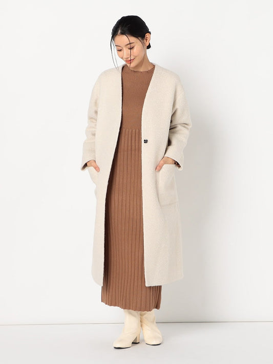 【 B7 】ノーカラーハオリコート