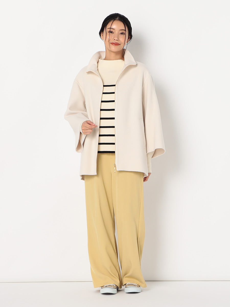 [購入]ウールリバー スタンドカラーコート