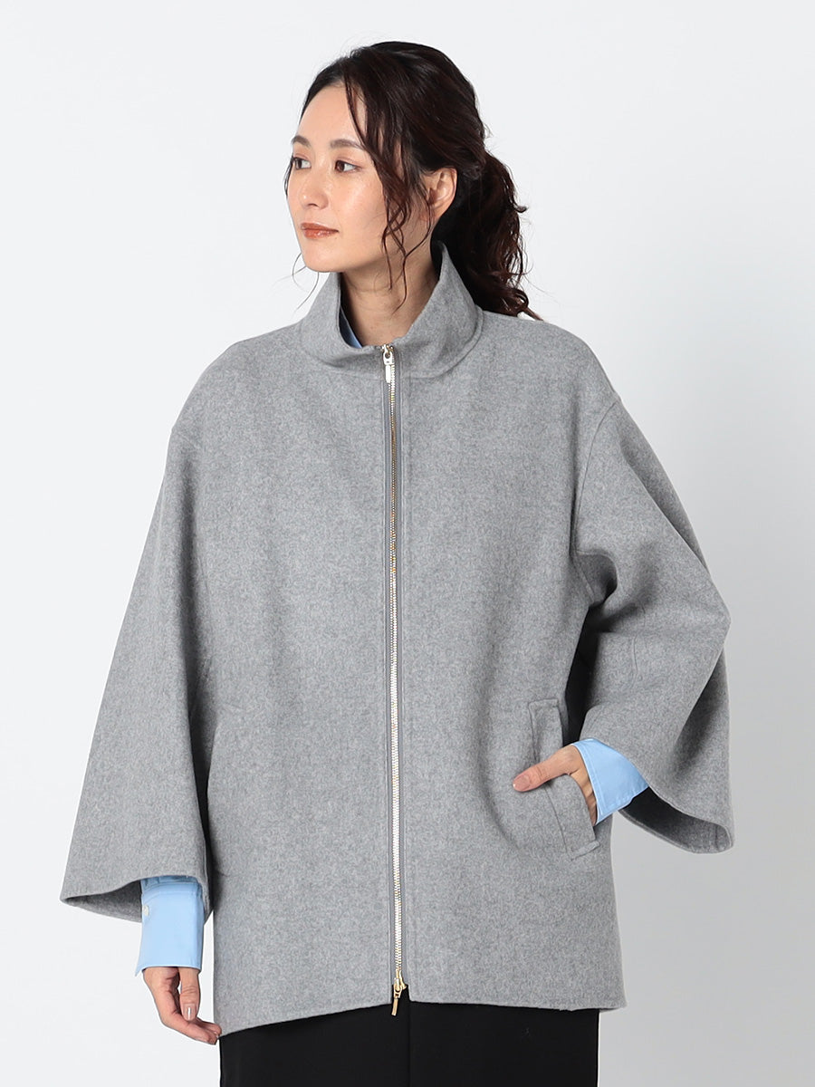 [購入]ウールリバー スタンドカラーコート