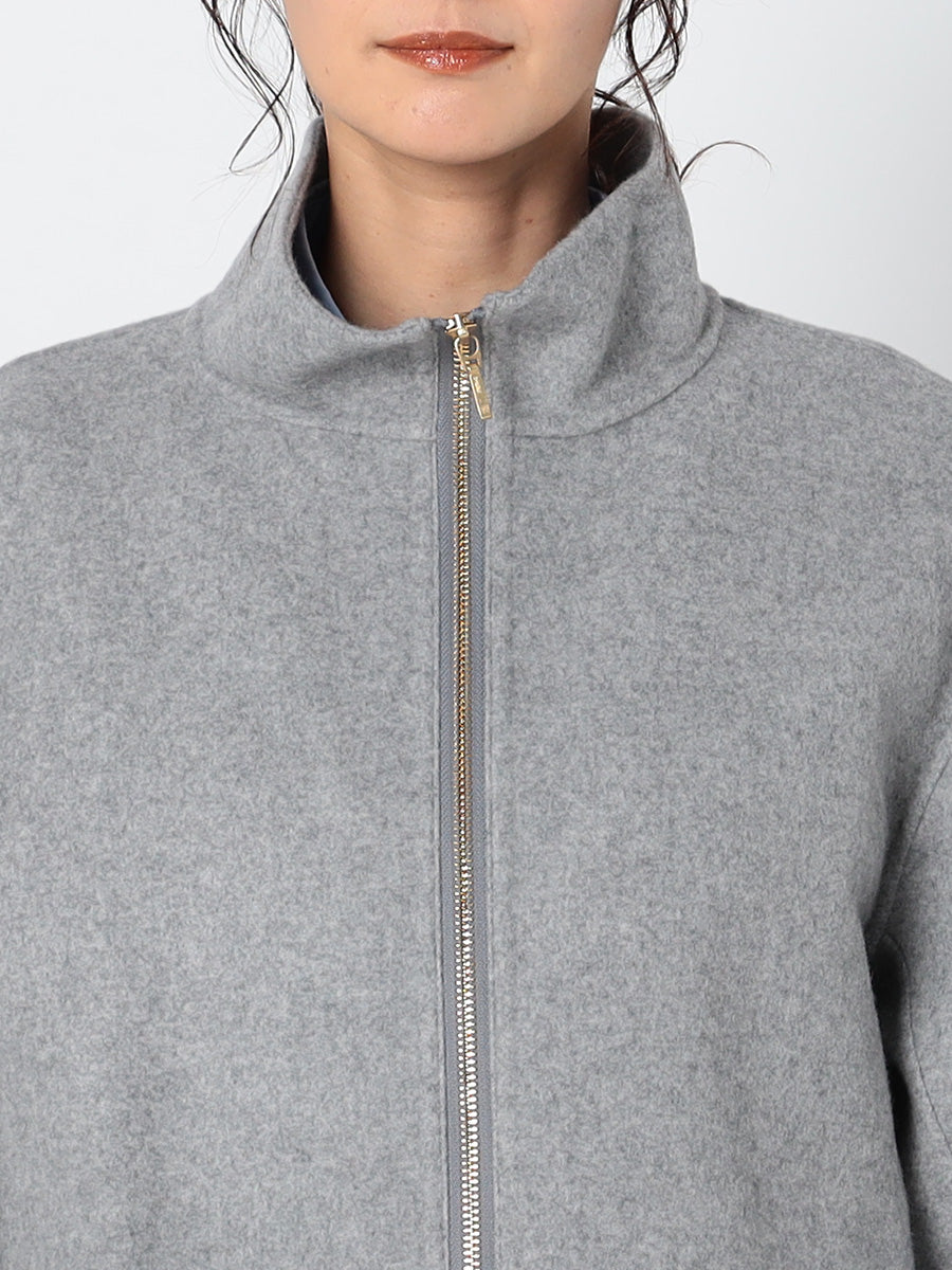 [購入]ウールリバー スタンドカラーコート