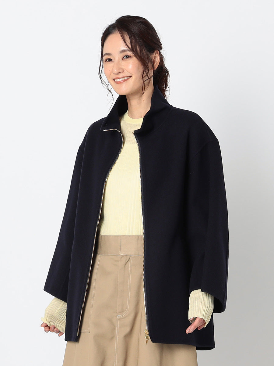 [購入]ウールリバー スタンドカラーコート