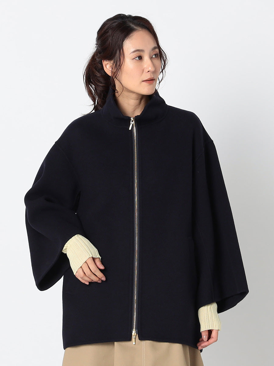 [購入]ウールリバー スタンドカラーコート