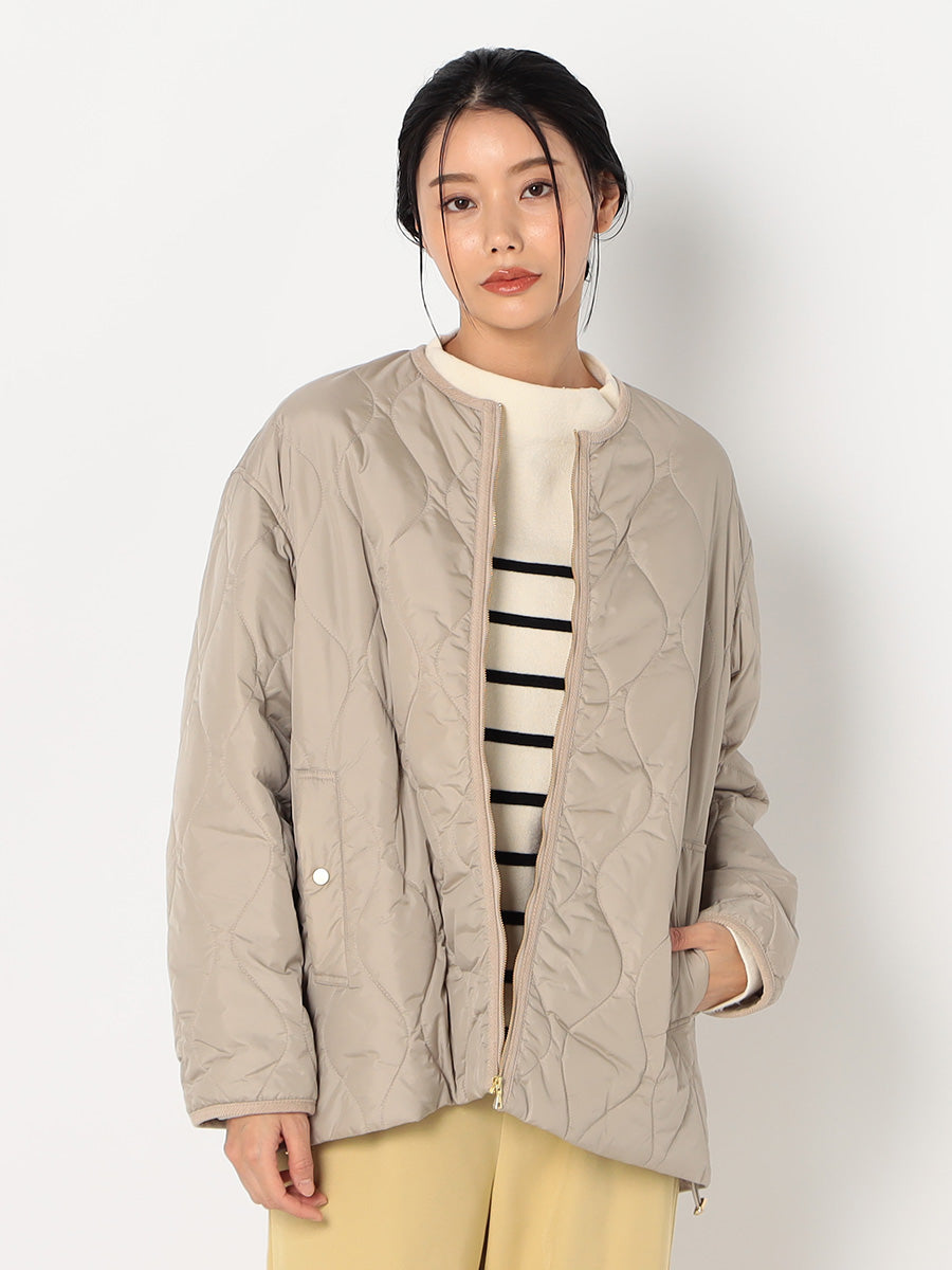 [購入]【洗える/撥水加工】中綿 パディング アウター
