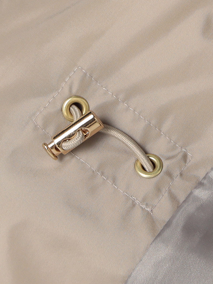 [購入]【洗える/撥水加工】中綿 ロング パディング アウター