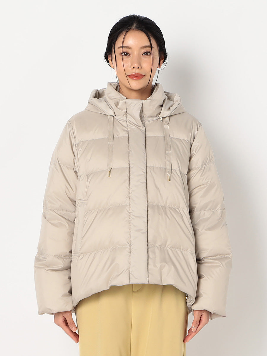 [購入]【洗える/撥水】シレータフタ コンパクト ダウンコート