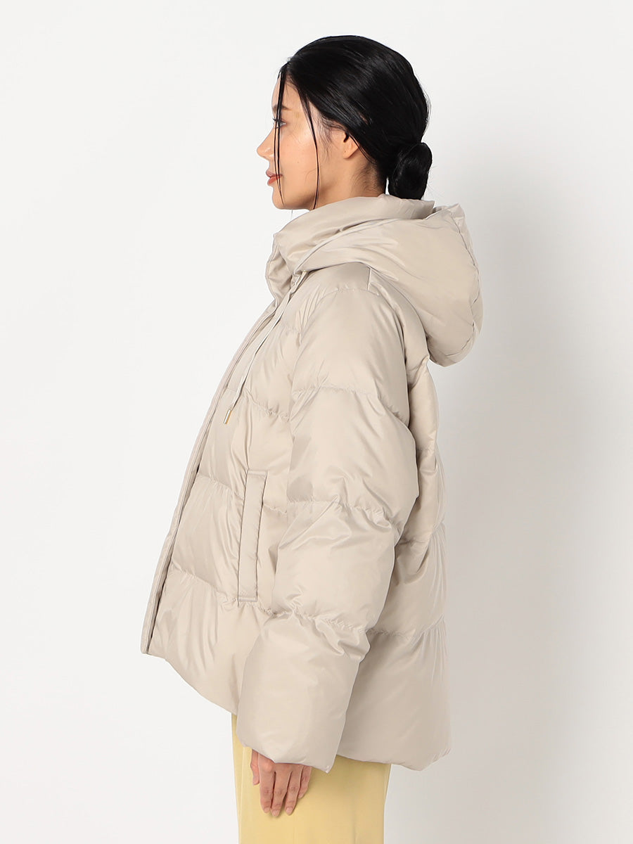 [購入]【洗える/撥水】シレータフタ コンパクト ダウンコート