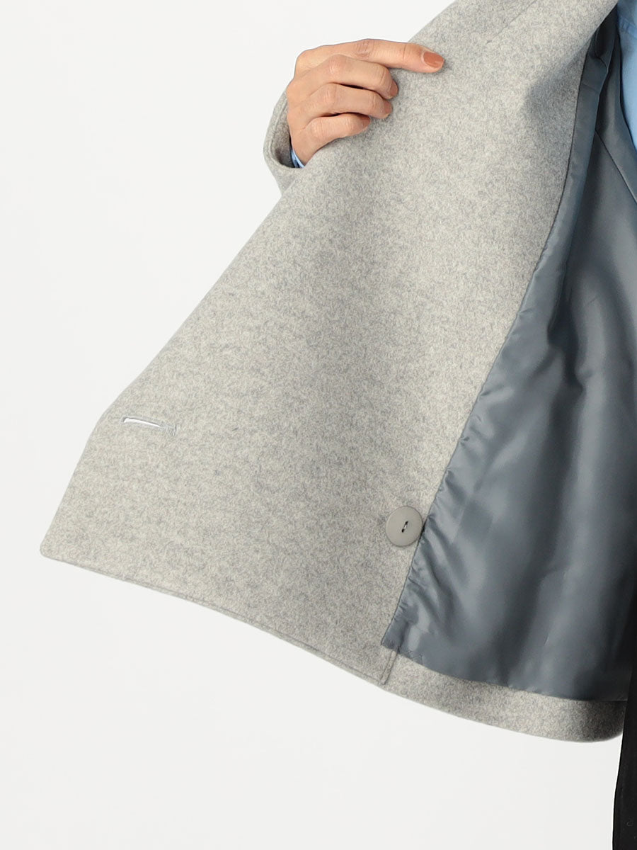 [購入]ニードルパンチショートコート