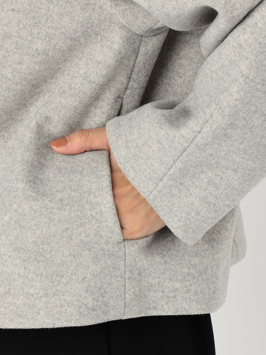 [購入]ニードルパンチショートコート