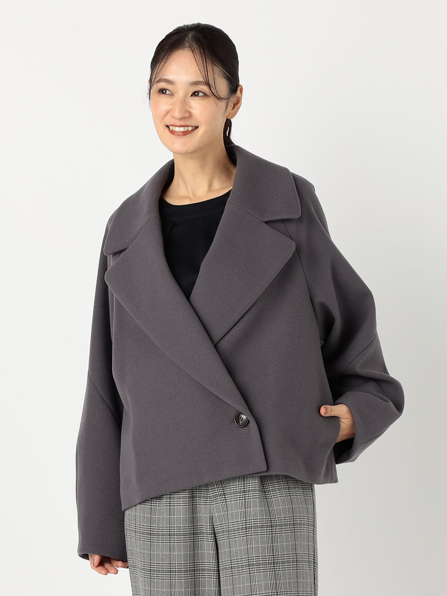 [購入]ニードルパンチショートコート