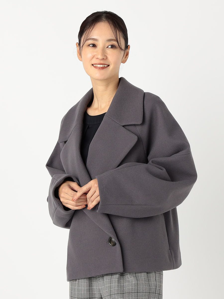 [購入]ニードルパンチショートコート