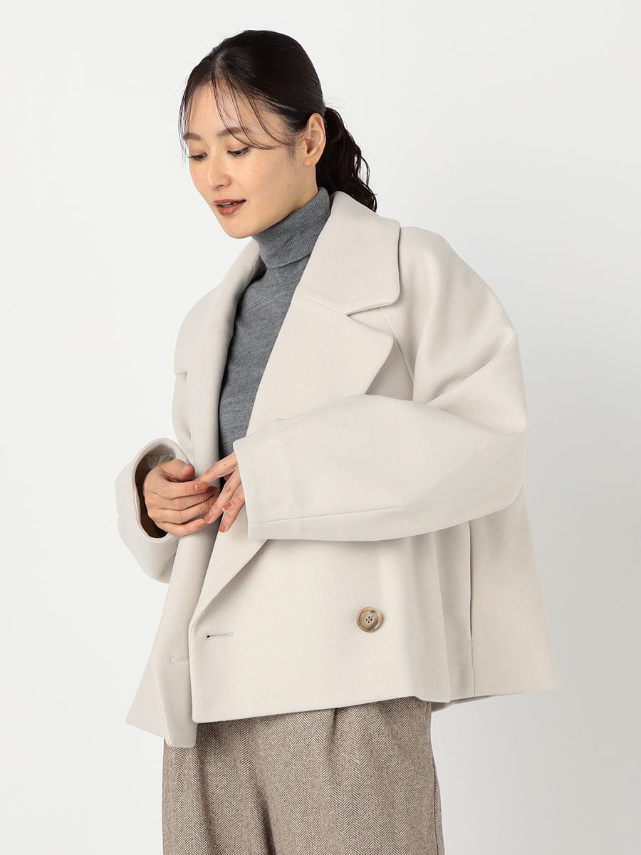 [購入]ニードルパンチショートコート