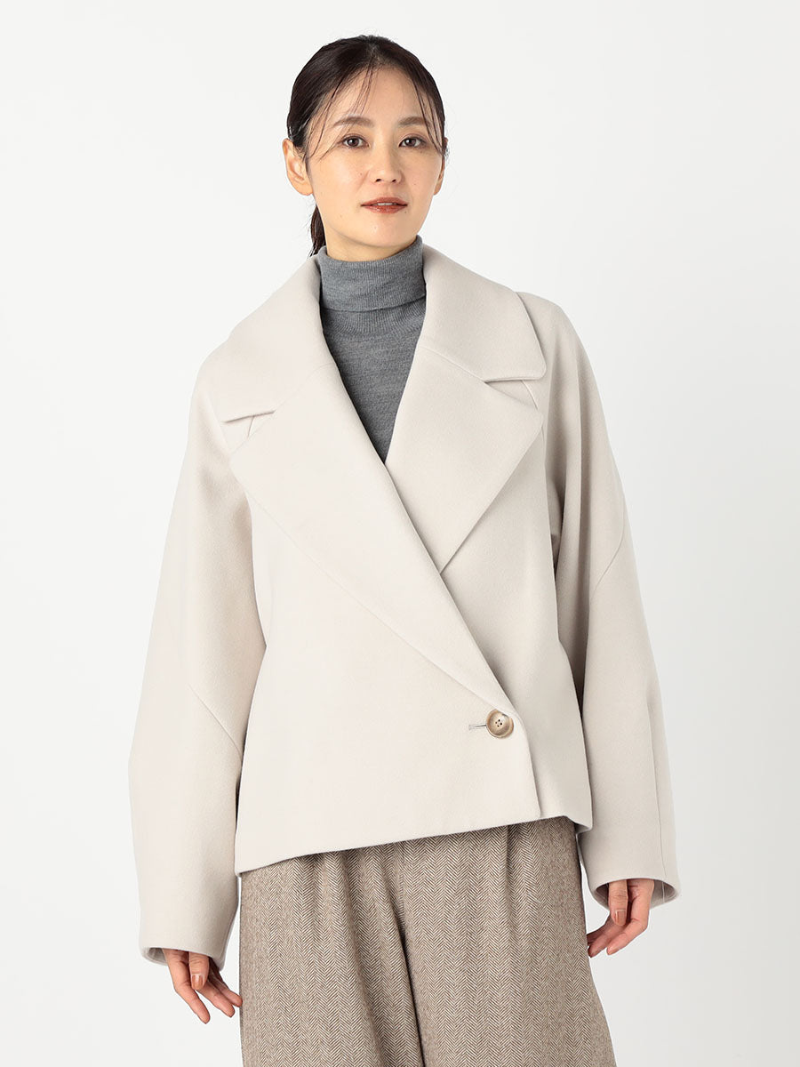 [購入]ニードルパンチショートコート