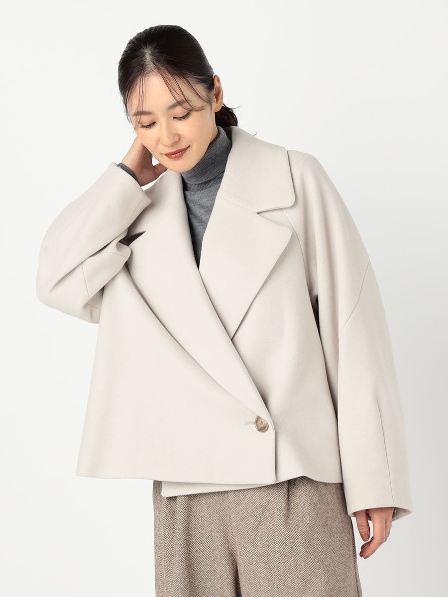 [購入]ニードルパンチショートコート