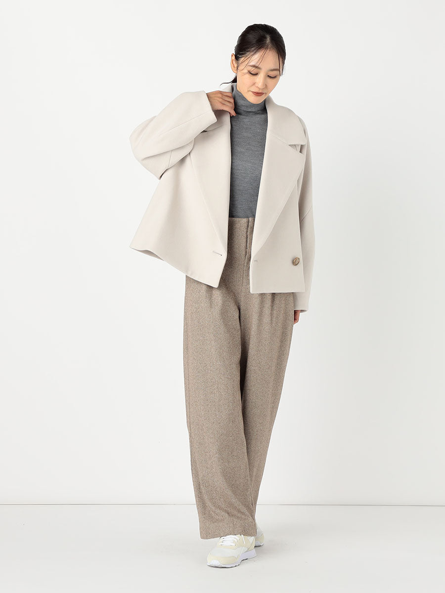 [購入]ニードルパンチショートコート