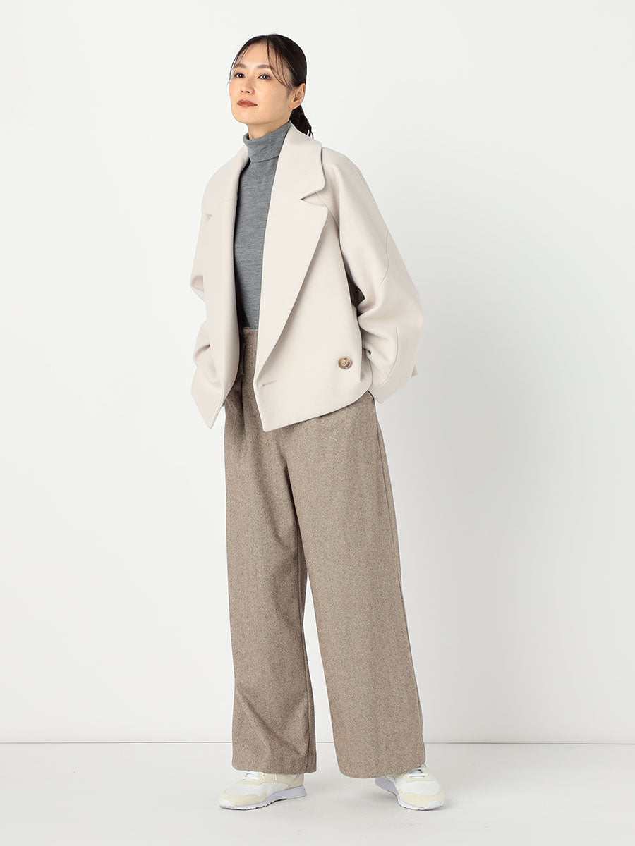 [購入]ニードルパンチショートコート