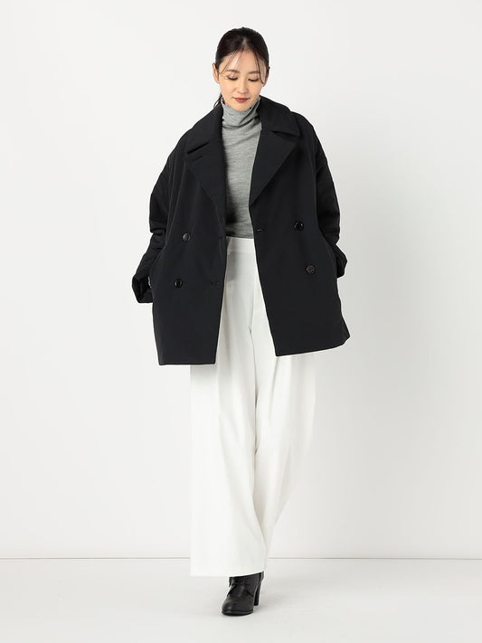 [購入]ETHRMALOFT®中綿ミドル丈ダブルコート