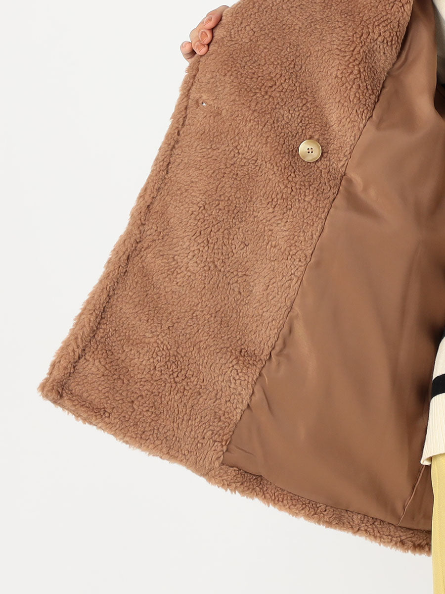 [購入]ミドル丈ボアPコート