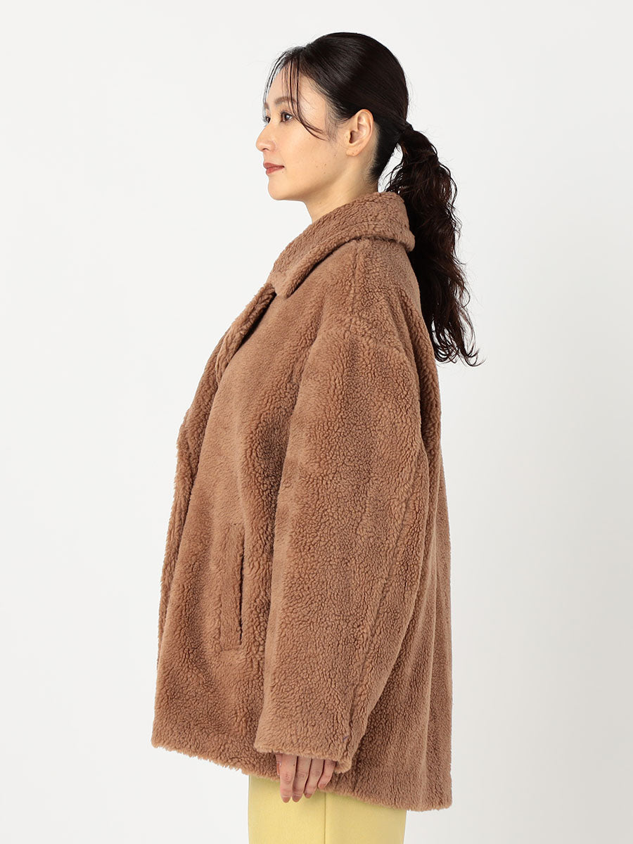 [購入]ミドル丈ボアPコート