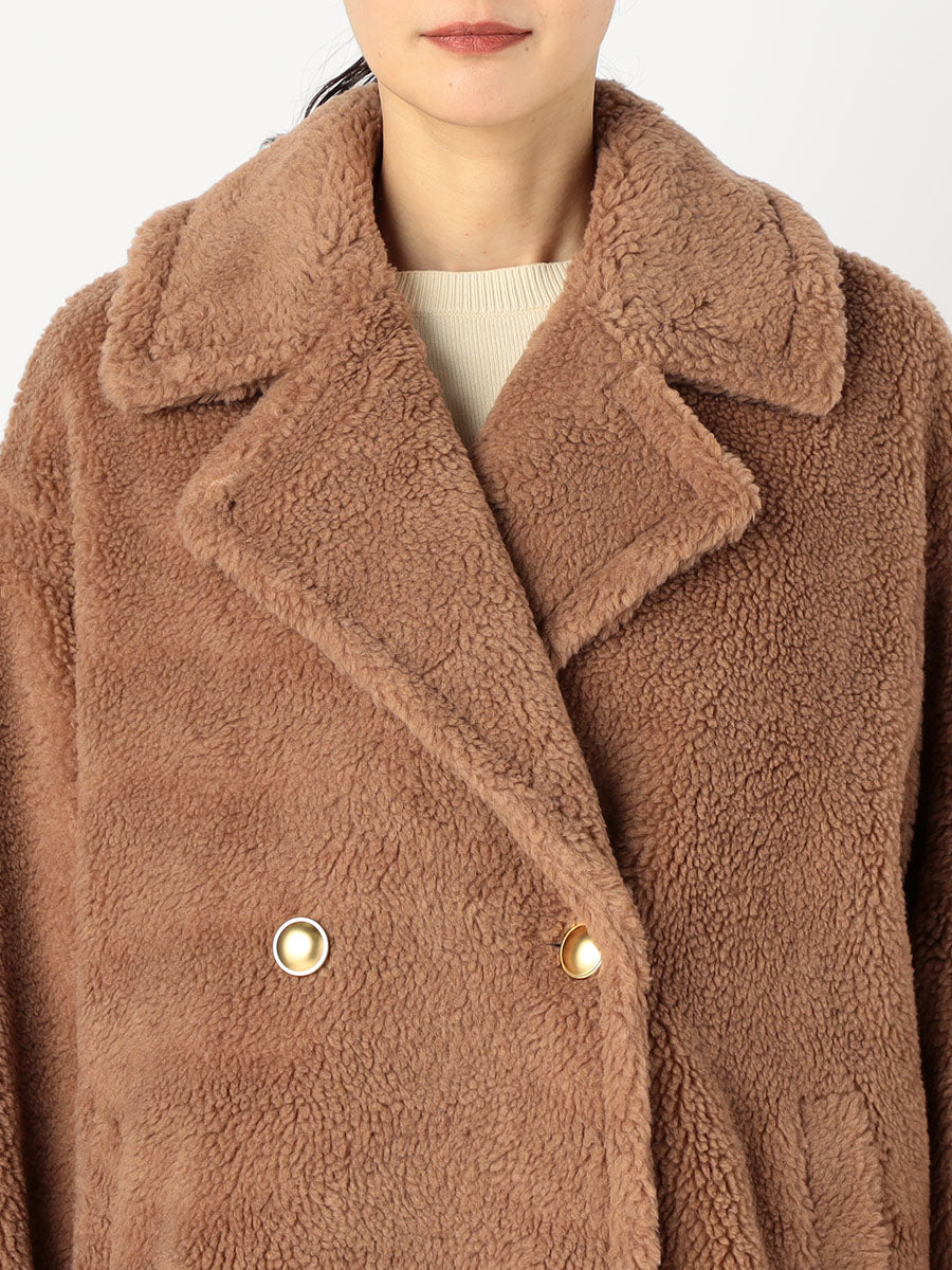 [購入]ミドル丈ボアPコート