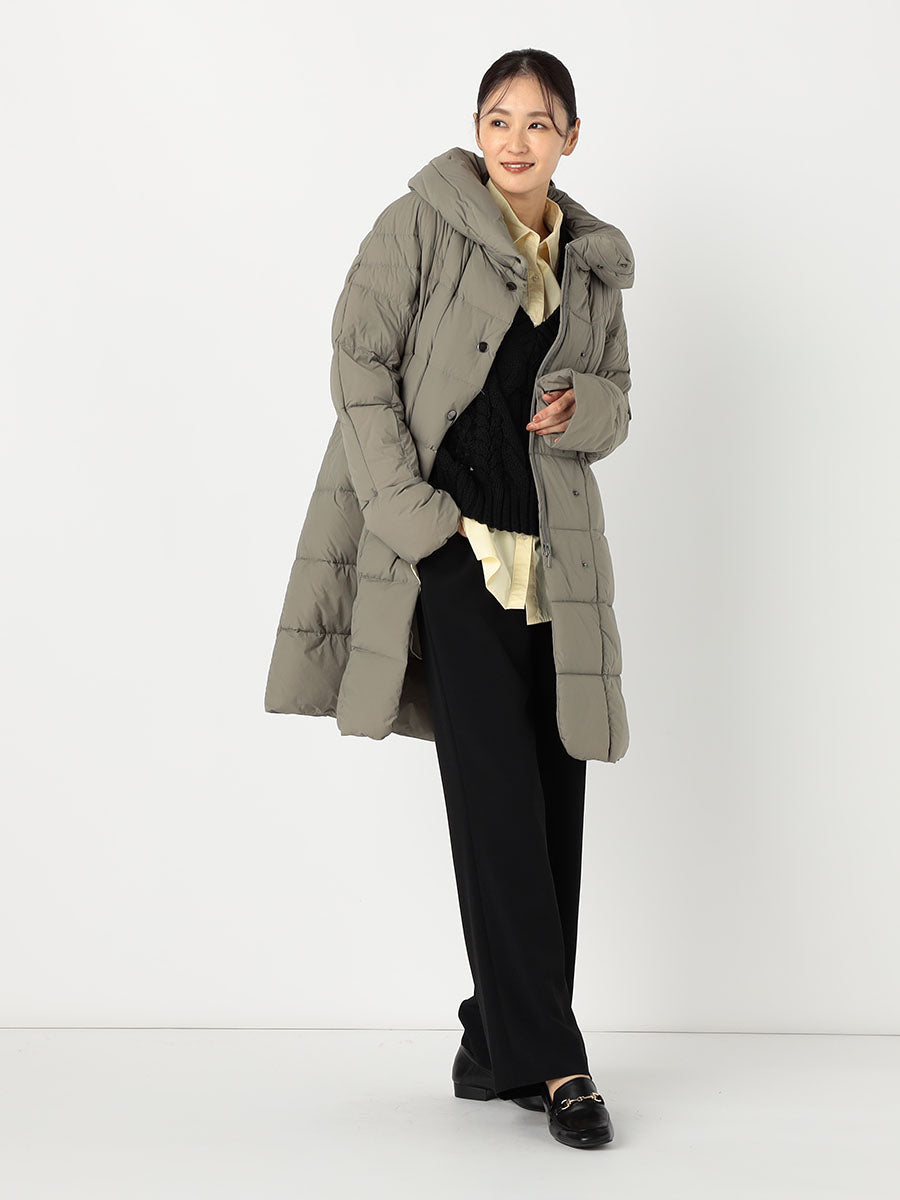 [購入]ラグラン撥水ストレッチロングダウン