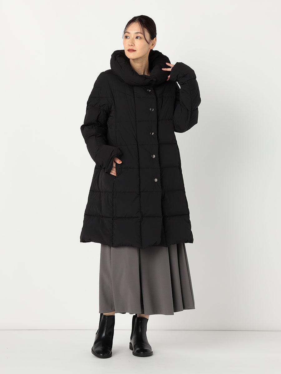 [購入]ラグラン撥水ストレッチロングダウン