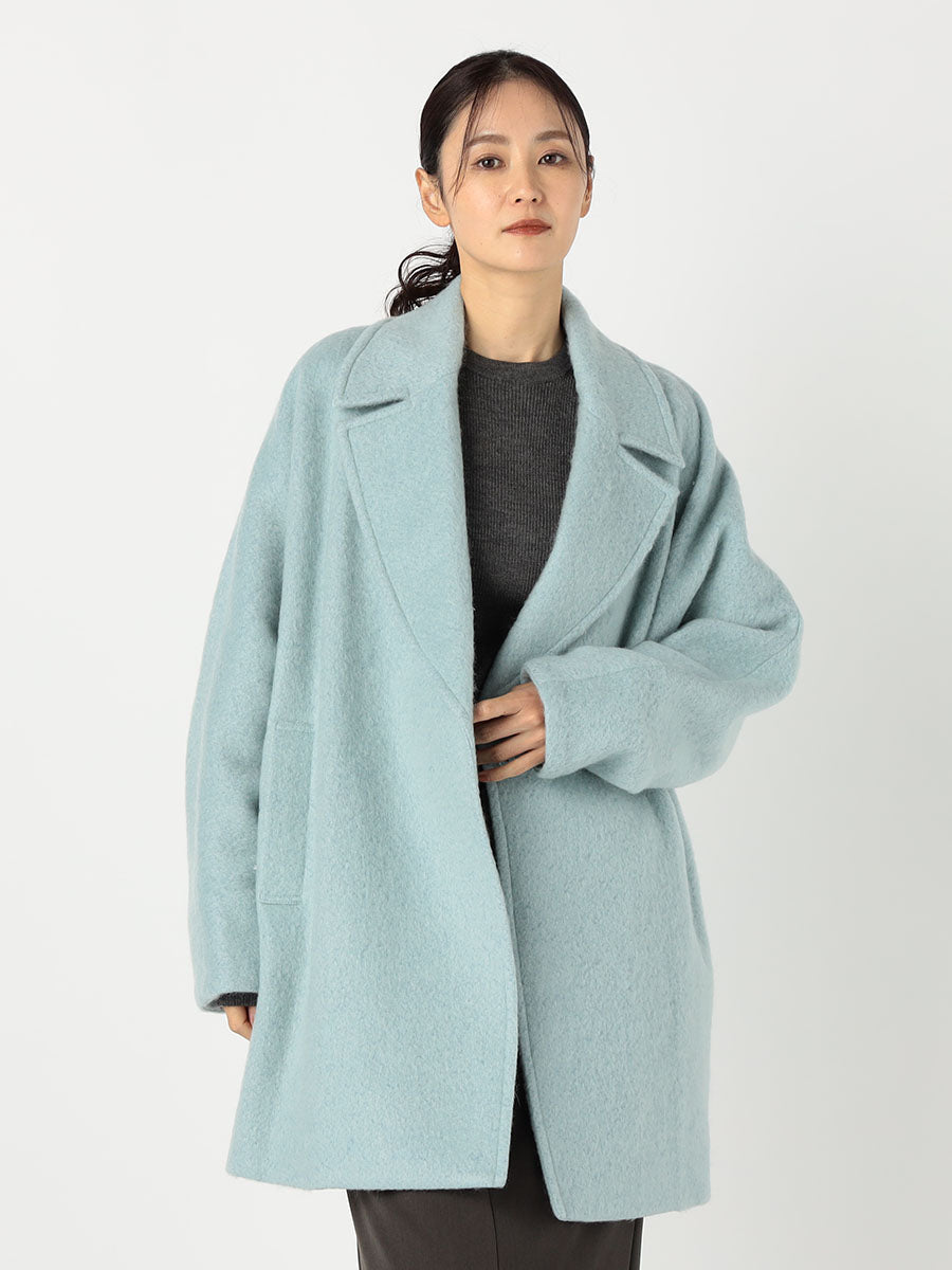 [購入]モヘアシャギーコート