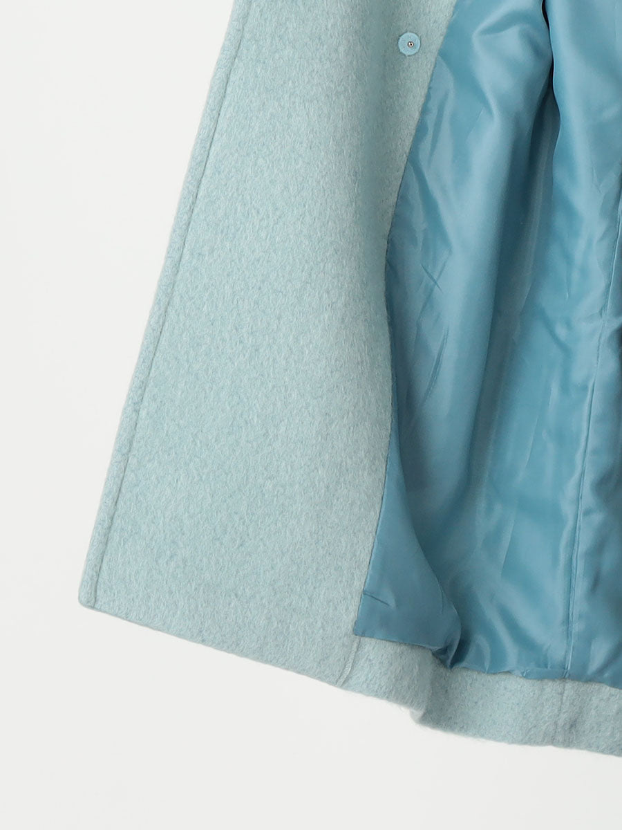 [購入]モヘアシャギーコート